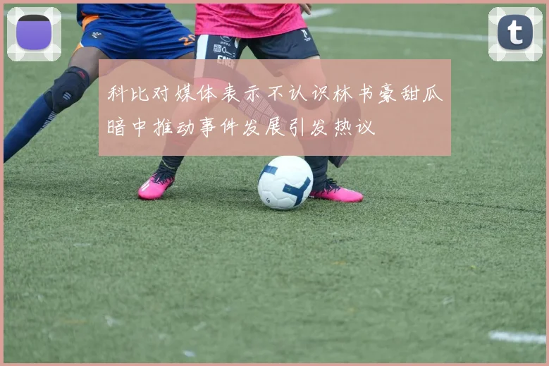 科比对媒体表示不认识林书豪甜瓜暗中推动事件发展引发热议